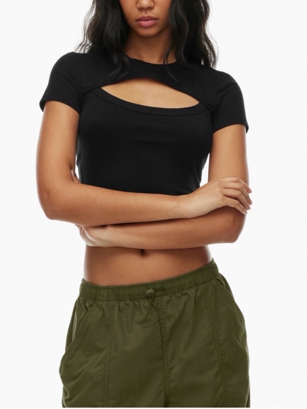 Aritzia TNA chill Costa top